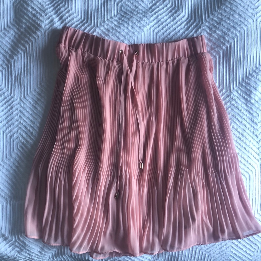 Super Cute over knee Pink / Peach Skirt